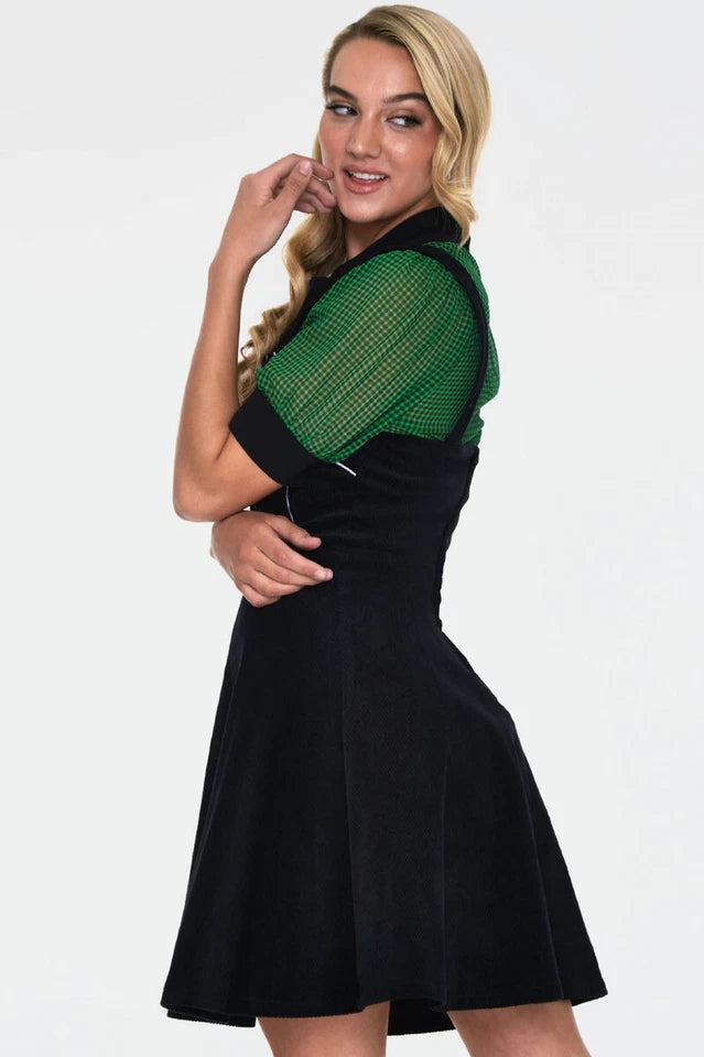 Women Retro SPIDER WEB FLARE Vintage Style DRESS
