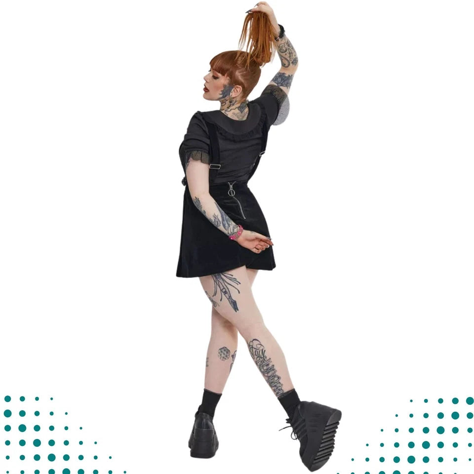Double Rainbow Gothic Alternative Style Dress