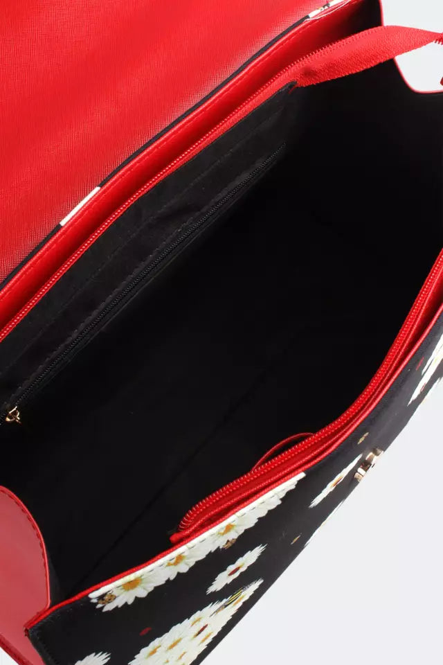 Retro Vintage Bow Detail Top Handle Style Bag