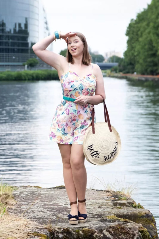 Retro Vintage Style Summer Beach Shoulder Bag