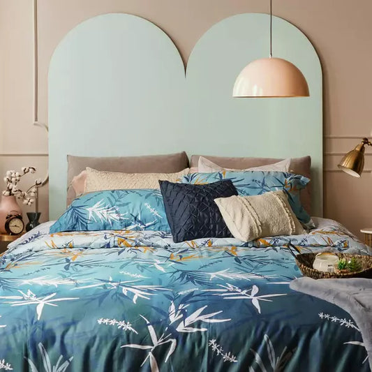Duvet Quilt Cover Set Premium Quality 100% Cotton Raining Daffodils