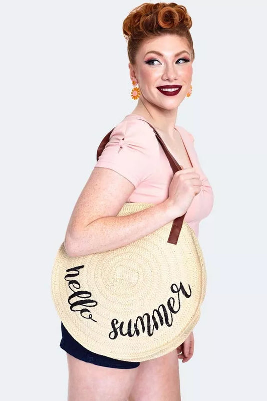 Retro Vintage Style Summer Beach Shoulder Bag