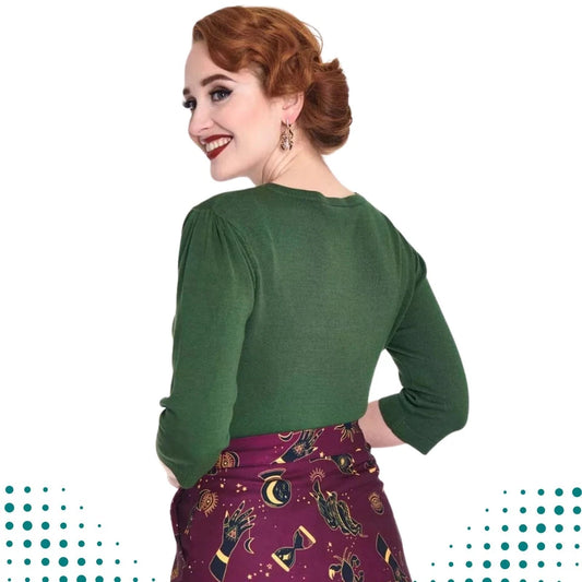 Retro Serpent Embroidered Vintgae Style Sweater