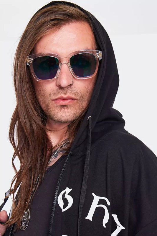 Clawed Wayfarer Shades in White Alternative Fashion Gothic Style Summer