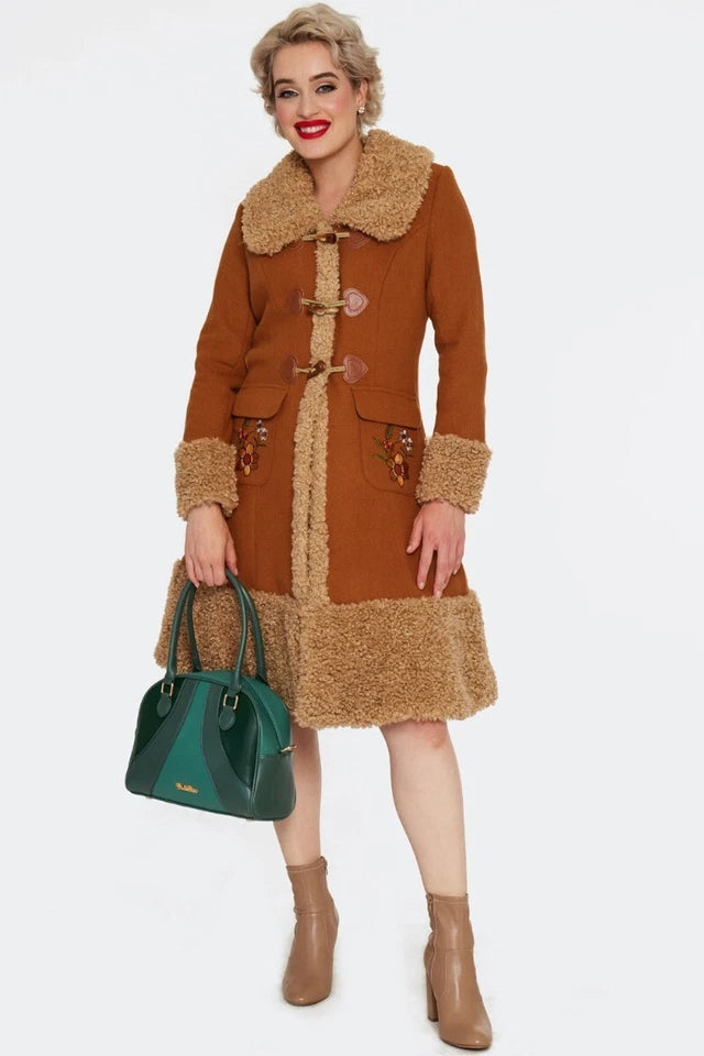 Retro Vintage Green Shoulder Style Bag
