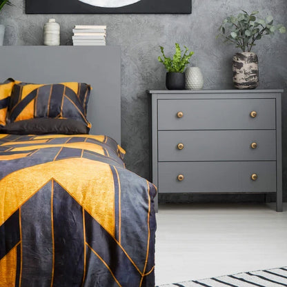 Duvet Quilt Cover Set Premium Quality 100% Cotton NIGHT AROMA