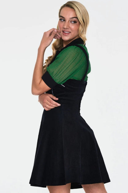 Women Retro SPIDER WEB FLARE Vintage Style DRESS