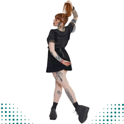 Double Rainbow Gothic Alternative Style Dress